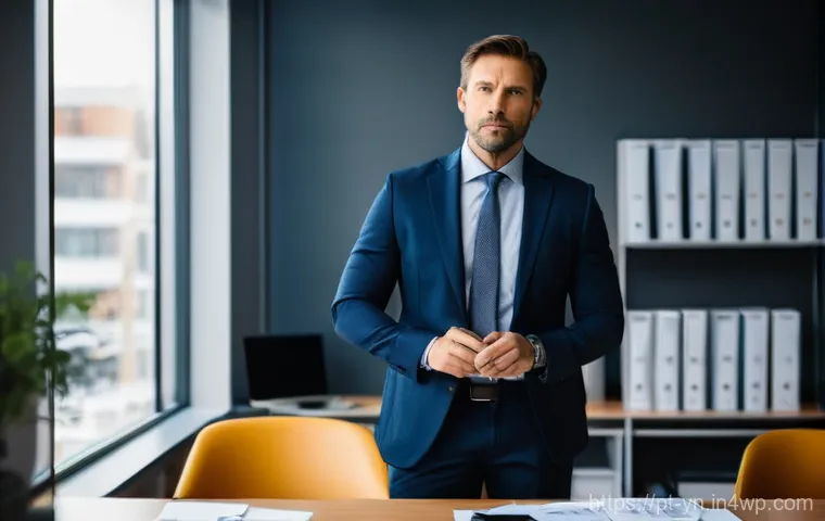 비즈니스 대화에서 감정 인식 활용하기 - **Prompt:** Two business professionals, a man and a woman in their late 30s, are seated at a sleek, ...
